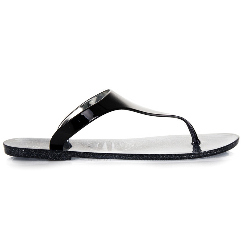 Vinceza Chanclas de goma negro