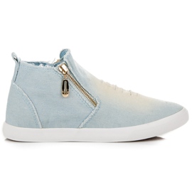 Seastar Zapatillas de mezclilla por encima del tobillo. azul
