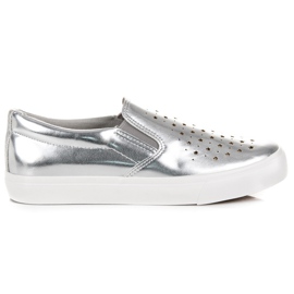 Seastar Slipons calados gris Seastar Slipons calados gris