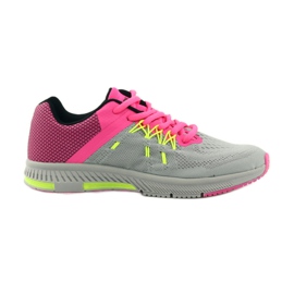 Deportiva mujer superligera DK 14290 gris/rosa rosado