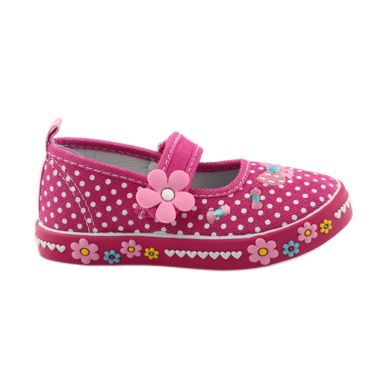 American Club zapatillas americanas lunares rosado blanco