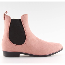 Botas de mujer rosa Jodhpur D61 rosa.