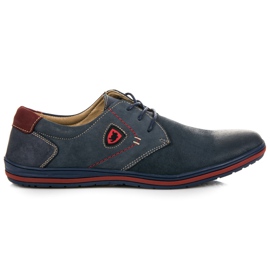 Mckeylor Zapatos cómodos azul marino