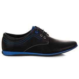 Mckeylor zapatos de hombre atados negro