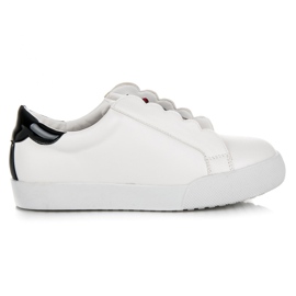 Vices Zapatillas slip-on con búhos blanco