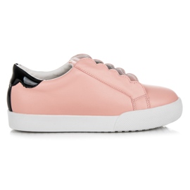 Vices Zapatillas slip-on con búhos rosado