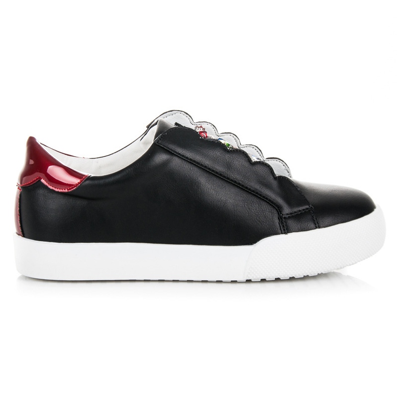 Vices Zapatillas Slip-on Con Búhos negro