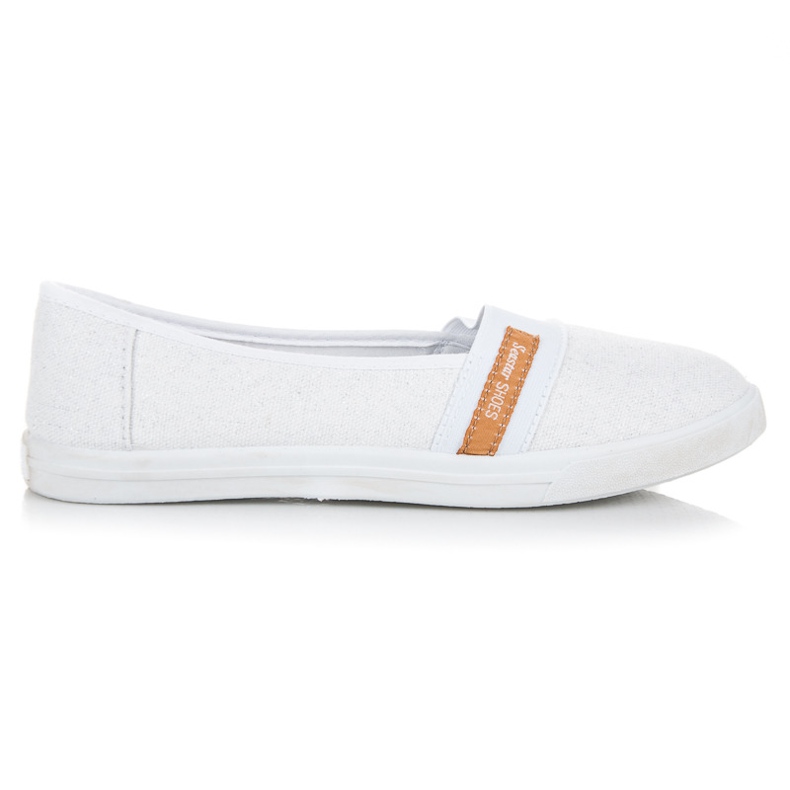 Seastar Zapatillas con purpurina blanco