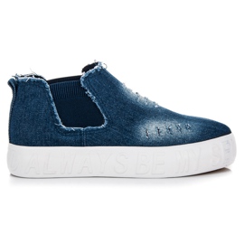 Seastar El denim se desliza por encima del tobillo. azul