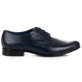 Lucca Zapatos elegantes de la marina azul