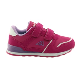 American Club Plantilla deportiva jogging americana de piel rosa