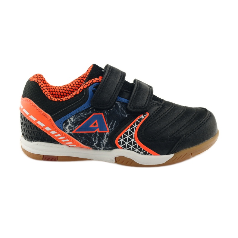 American Club ADI zapatillas de interior 170620 negro, naranja, azul blanco
