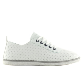 Deportivas Mujer Blanco L-6 Gris