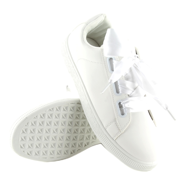 Deportivas Con Lazo Blanco Bl1250-Sp