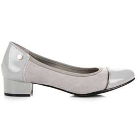 Vices Zapatos casuales de tacón bajo gris
