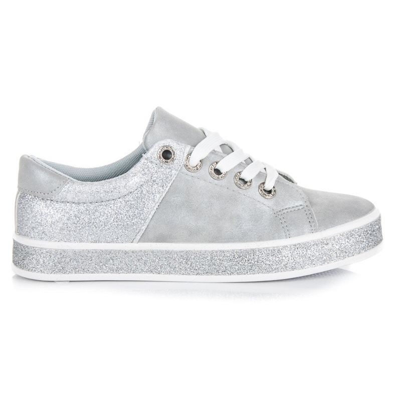 Seastar Deportivas grises con ribete Seastar Deportivas grises con ribete