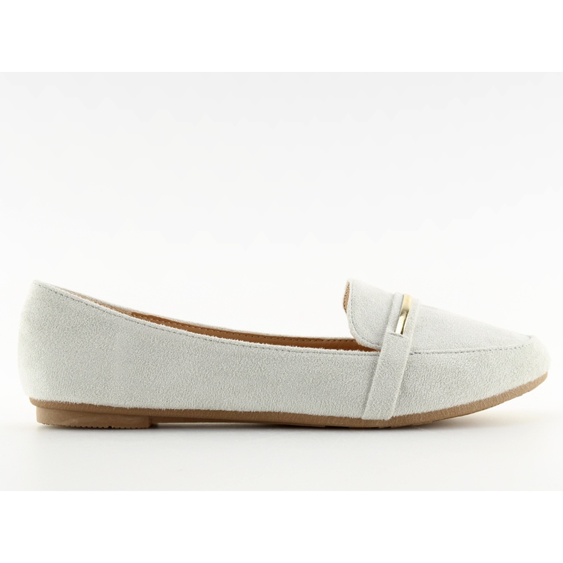 Mocasines mujer plata 9988-121 Plata gris
