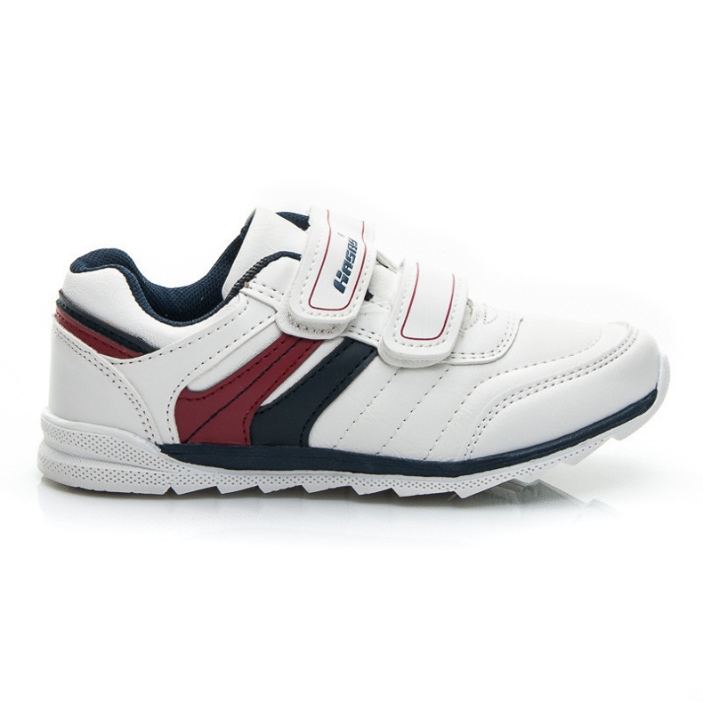Hasby Zapatillas con velcro blanco