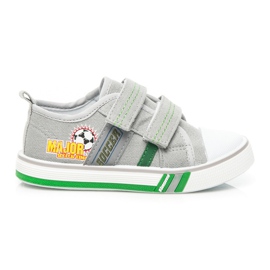 Hasby Zapatillas Velcro gris