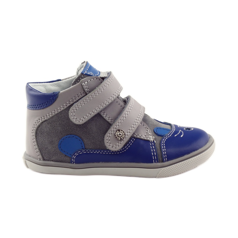 Zapatos de niño para conejo Bartek 11702 gris azul