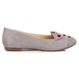 Vices zapatos lordsy kitty gris