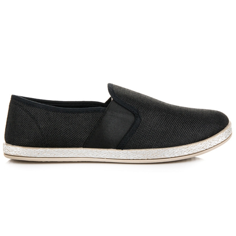 Muto Slipons, alpargatas negro Muto Slipons, alpargatas negro