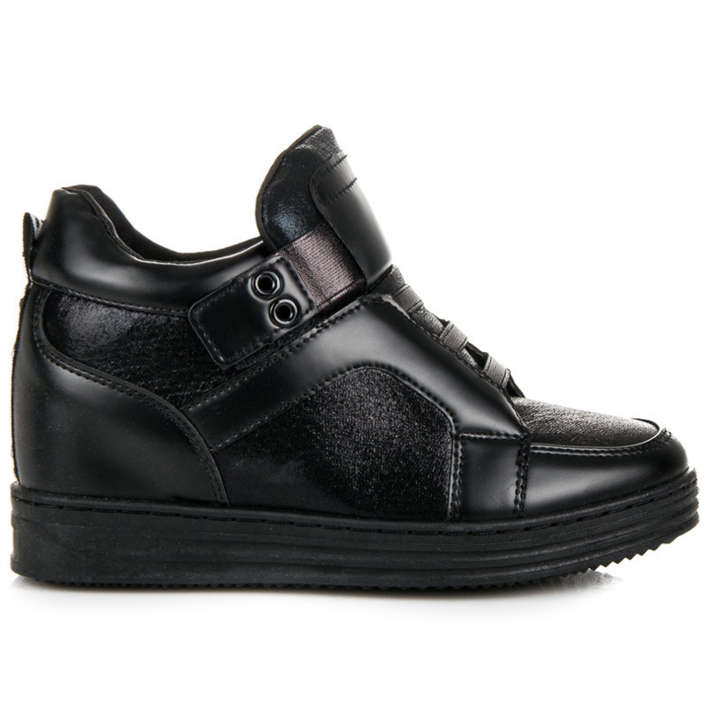 Muto Deportivas negras con velcros negro Muto Deportivas negras con velcros negro