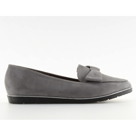 Mocasines grises para mujer 127-2 gris