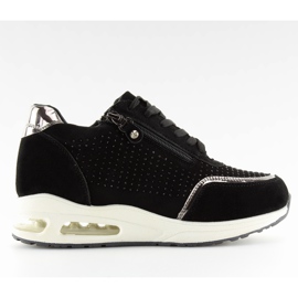 Black 1625 Deportivas negras de mujer negro