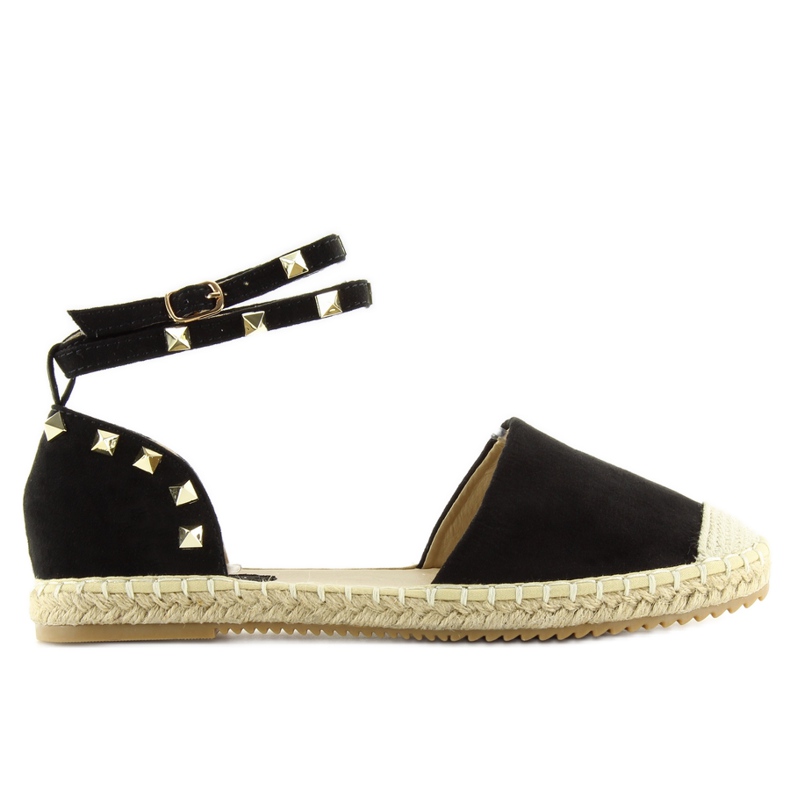 Alpargatas mujer negras 12-56 negro