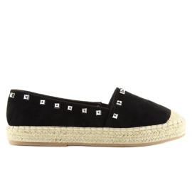 Alpargatas mujer negras 99-17 negras negro