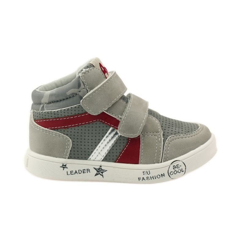 American Club zapatillas deportivas americanas 17353 rojo gris