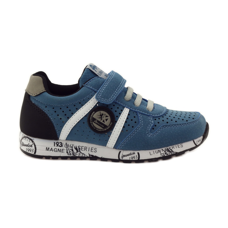 American Club Incrustación de cuero americano deportivo ADI gris azul negro blanco