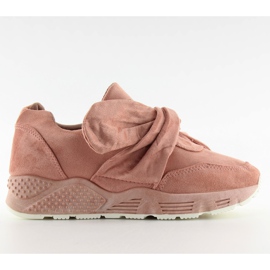 Zapatos deportivos de gamuza rosa 06 - II Gat rosado