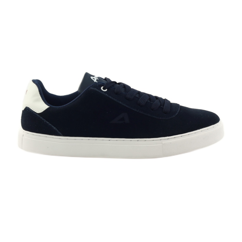 American Club Zapatos de hombre sneakers American 17003 sneakers azul marino