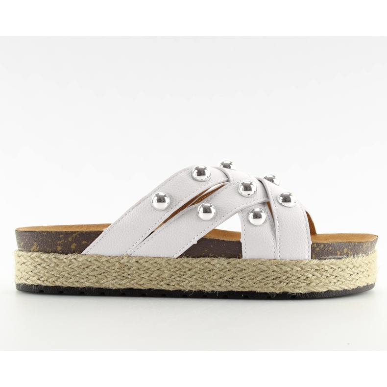 Alpargatas blancas slippers CK22P blanco Alpargatas blancas slippers CK22P blanco