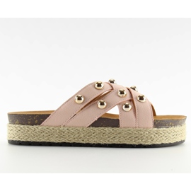 Zapatillas alpargatas rosa CK22P rosa rosado Zapatillas alpargatas rosa CK22P rosa rosado