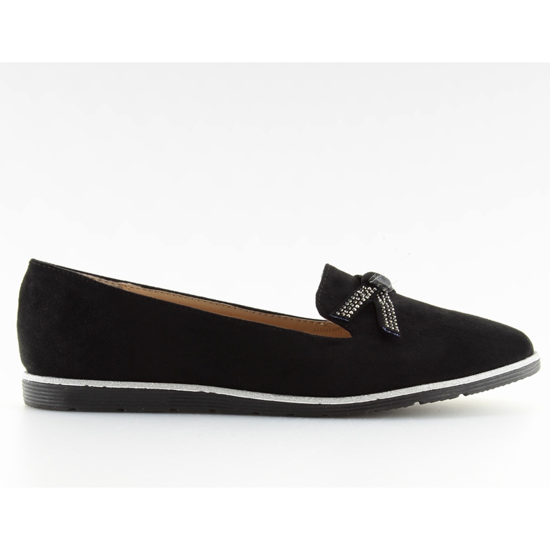 Mocasines mujer negros JN-182 negro