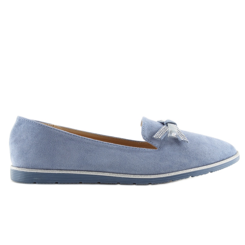 Azul Mocasines mujer JN-182 azul