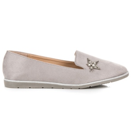 Bestelle Señores sin cordones con una estrella gris Bestelle Señores sin cordones con una estrella gris