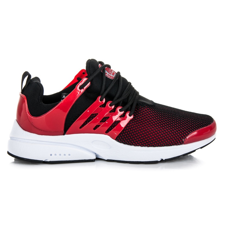 Ax Boxing Zapatos deportivos atados rojo