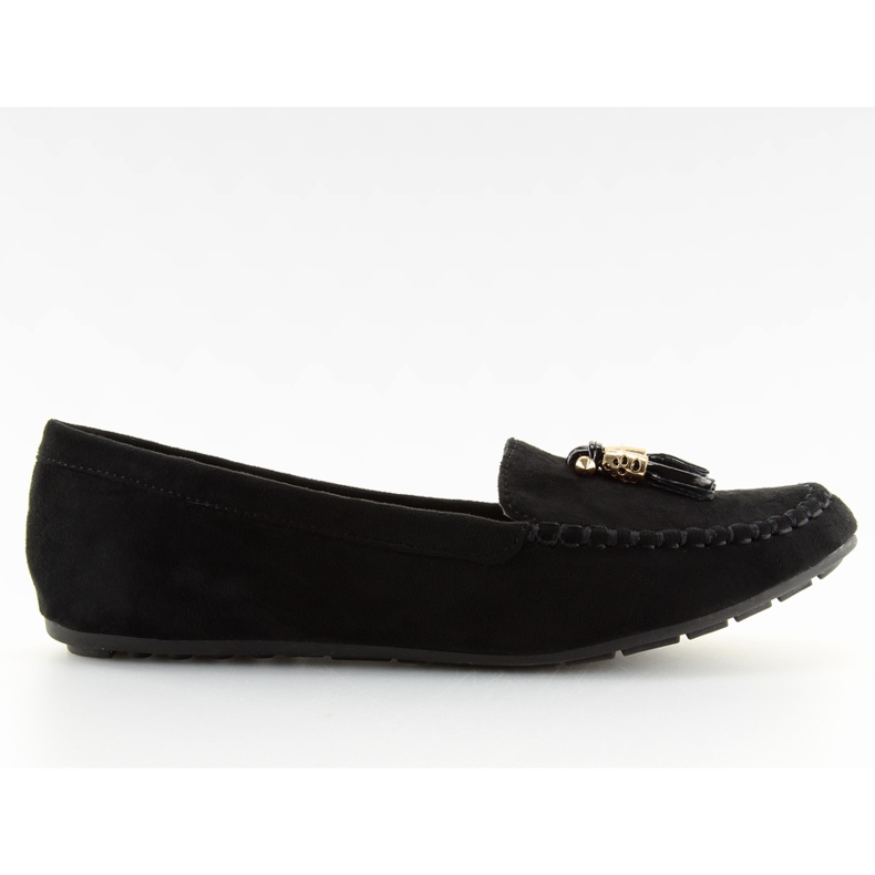 Mocasines negros para mujer FJ-003 negro