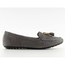 Mocasines mujer gris FJ-003 gris