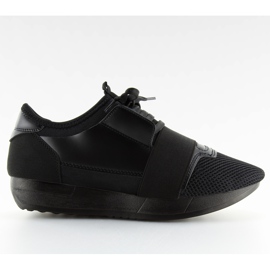 Zapatos deportivos negros 16-515 Allblack
