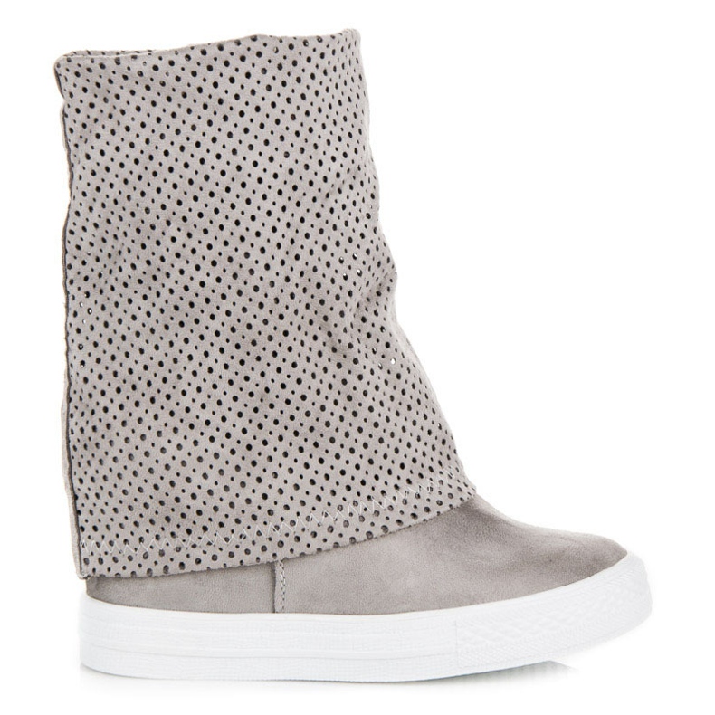 SDS Zapatillas caladas gris SDS Zapatillas caladas gris