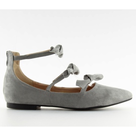 Bailarinas de mujer gladiador gris G-47 gris