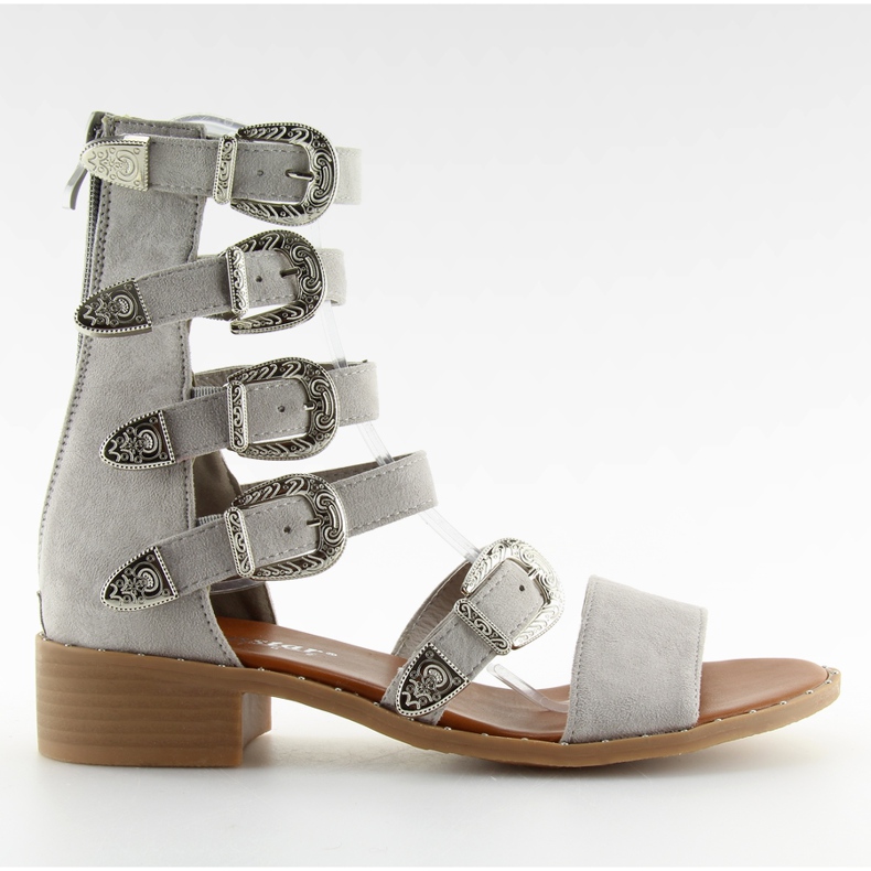 Gris Sandalias gladiador gris NC159 gris