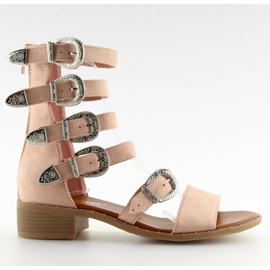 Sandalias gladiadoras rosa NC159 rosa