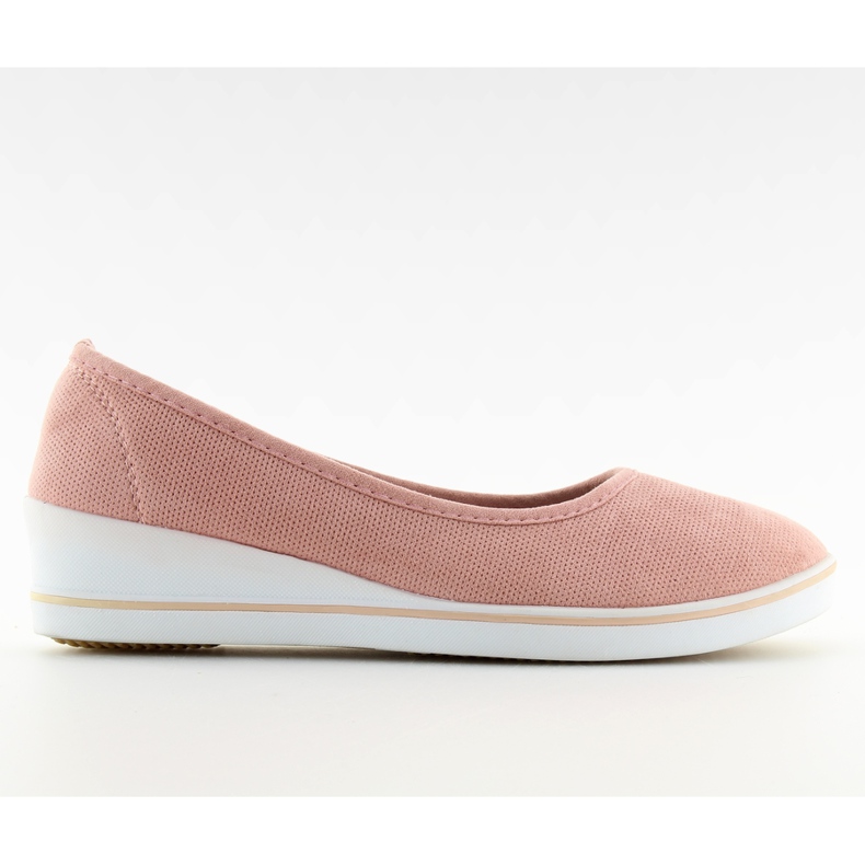 Bailarinas con cuña rosa D73 rosa rosado