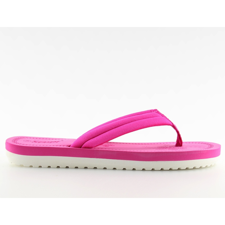 Chanclas mujer fucsia CK38 fucsia rosado
